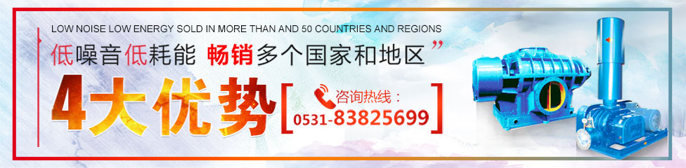 羅茨風機、三葉羅茨鼓風機、回轉式鼓風機，低噪音低能耗，暢銷多個國家和地區